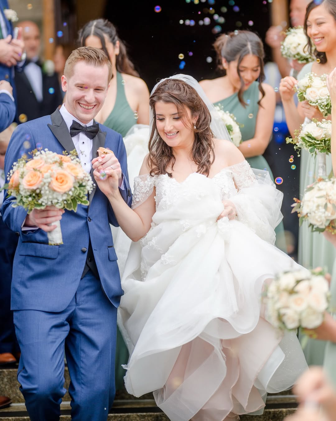 Real bride at Be Unique Boutique