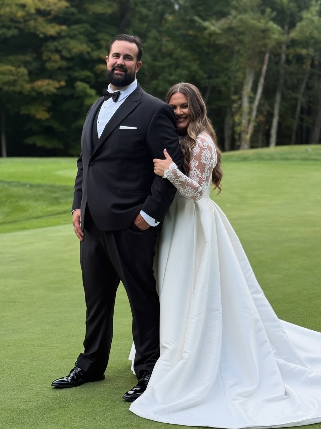 Real bride at Be Unique Boutique