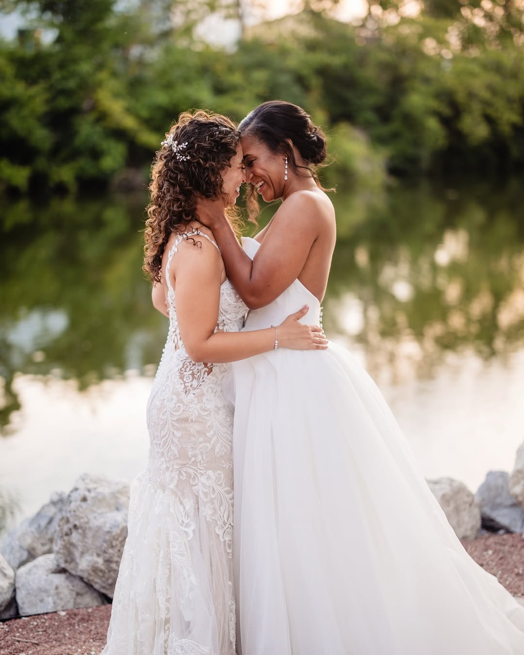 Real bride at Be Unique Boutique